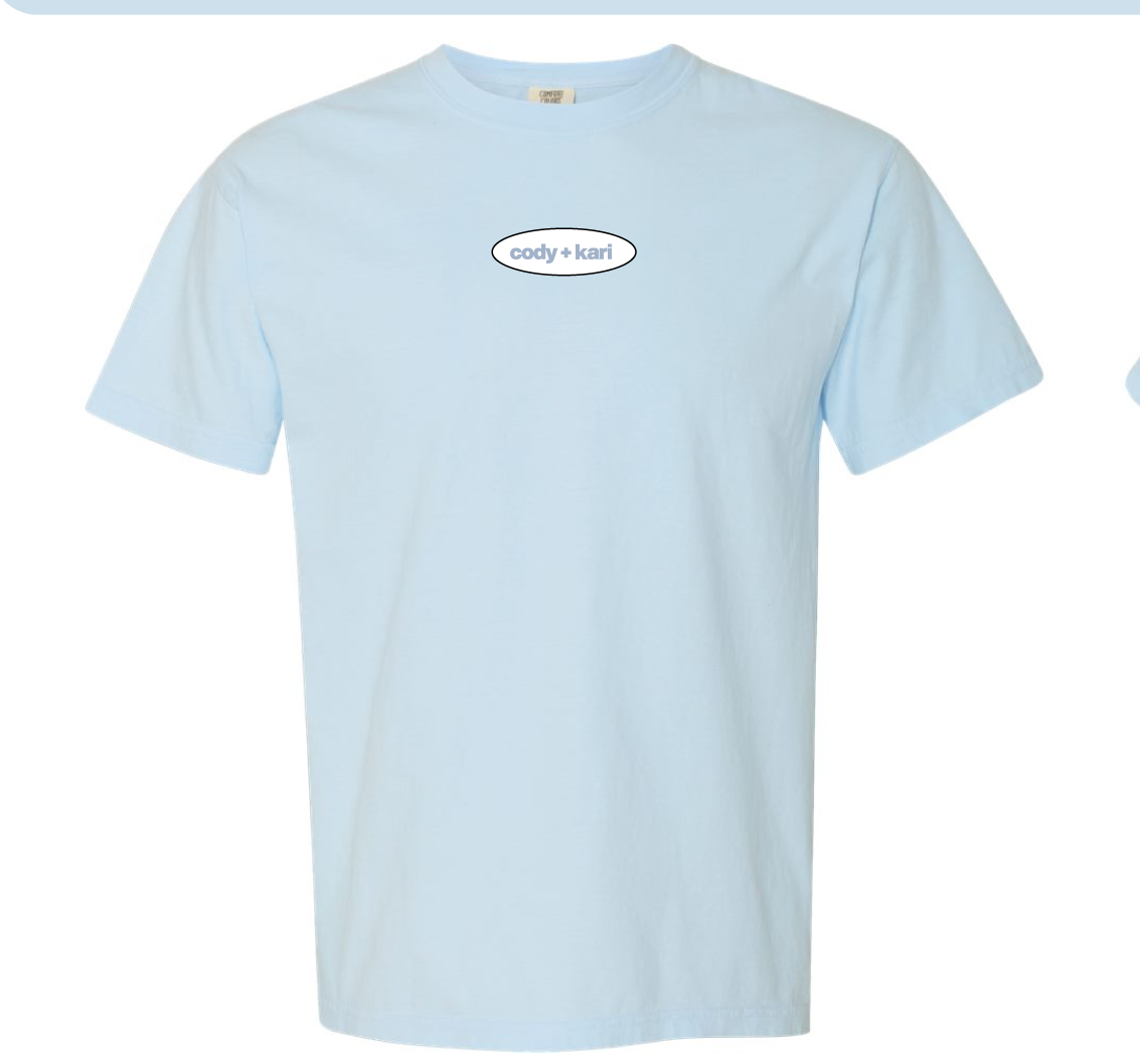 THE BLESSING TEE- LIGHT BLUE